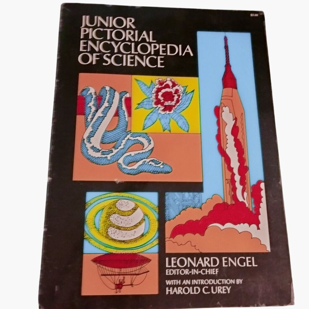 Junior Pictorial Encyclopedia Of Science 1962 Leonard Engel 1970 Dover Edition